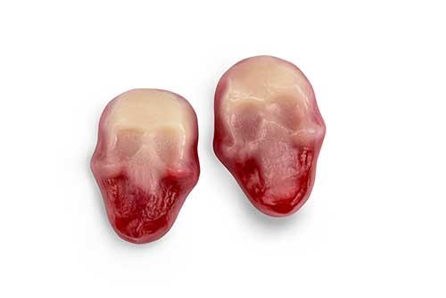 Jelly Skulls 1Kg Bag Certified Halal