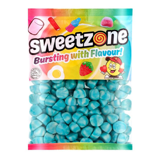 Jelly Blue Twist Kisses 1KG Bag - 1F112