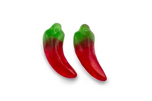 Jelly Chilli Pepers 1Kg Bag Certified Halal