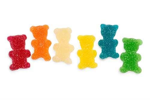 Sugared Bears 1Kg Bag Certified Halal