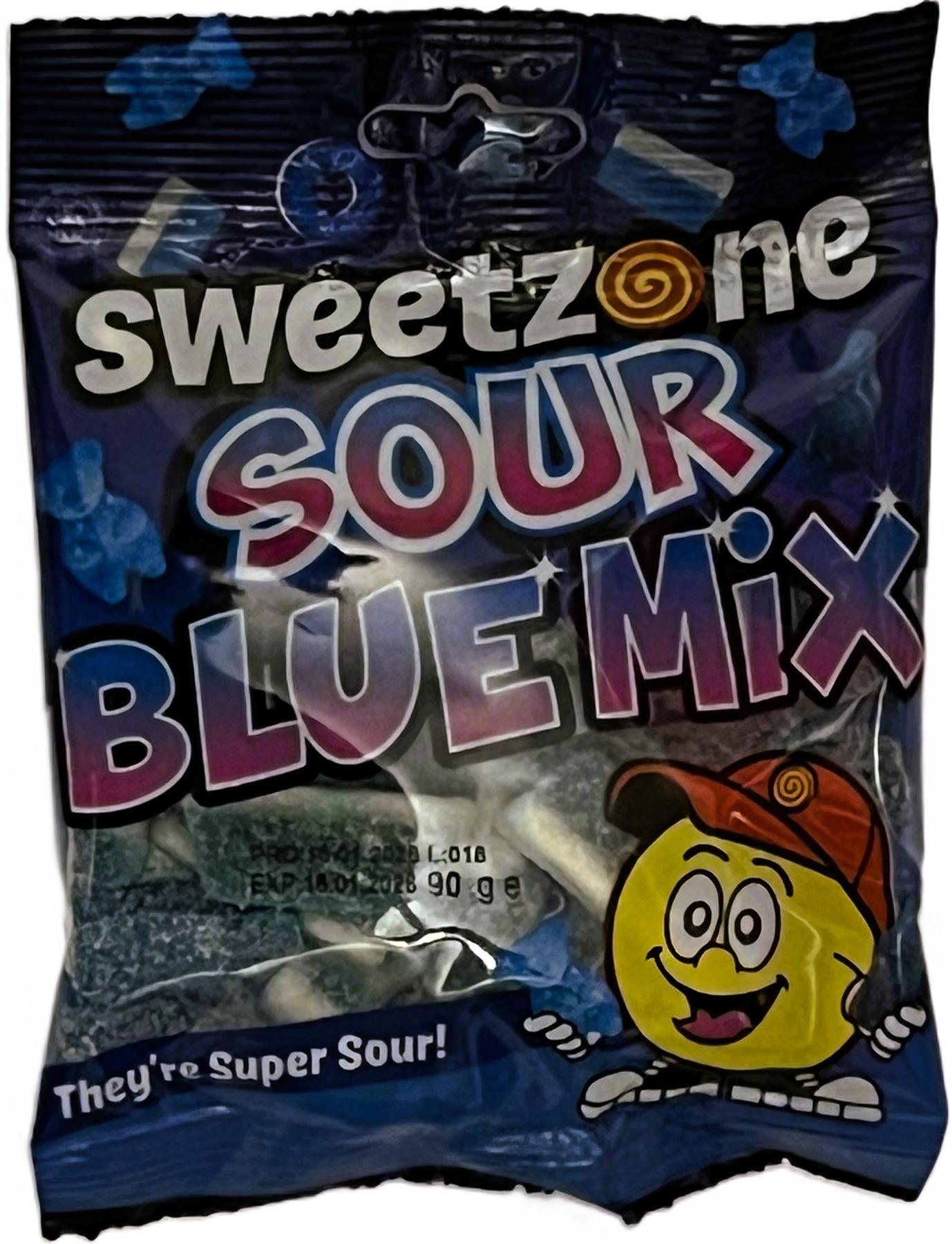 Sour Blue Mix 90g Bag - 1A056 - HMC Certifed Halal