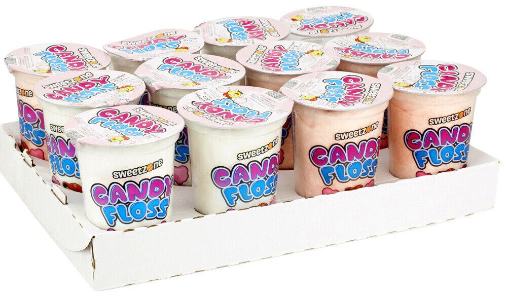 12 x Candy Floss 20g HMC Certified Halal VEGAN - 1J094