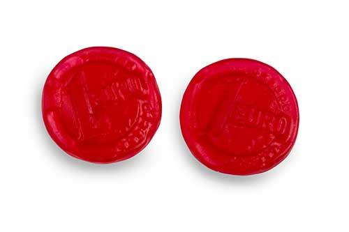 Jelly Red Strawberry Euros 1Kg Bag Certified Halal