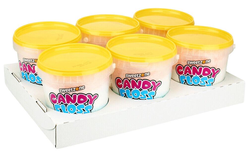 6 x Candy Floss 50g HMC Certified Halal VEGAN - 1J095