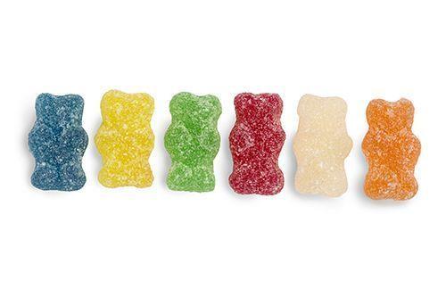 Mini Sugared Bears 1Kg Bag Certified Halal