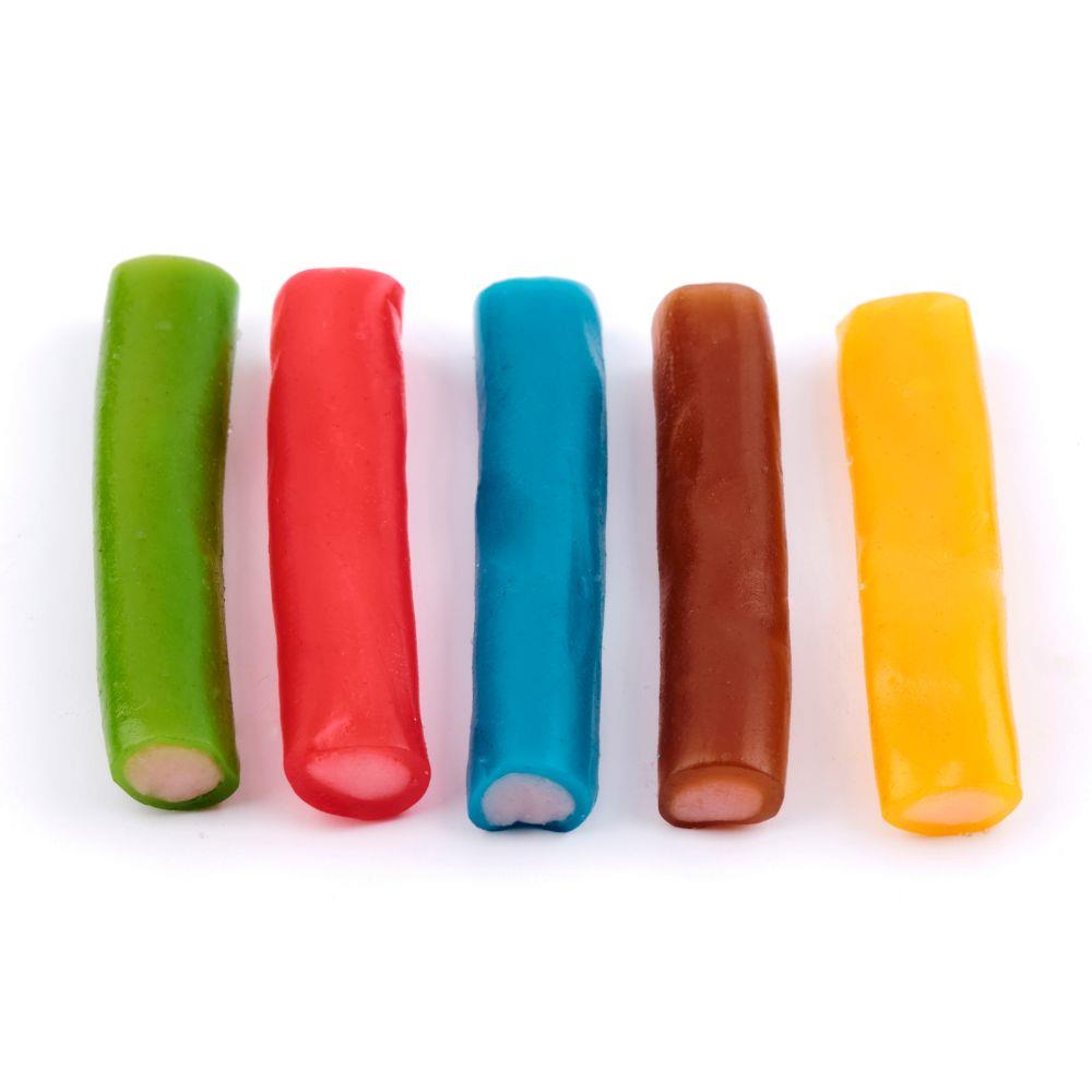 Sweetzone Rainbow Pencils 900g Tub of 600 Pieces HMC Certified Halal - Amazing Sweets UK