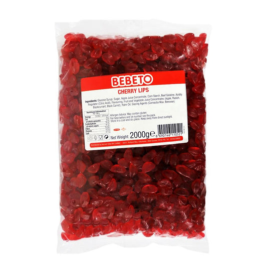 Bebeto Cherry Lips 2 KG Bag Certified Halal (16010218)