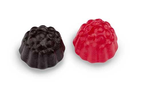 Jelly Black and Red Berries 1Kg Bag Certified Halal