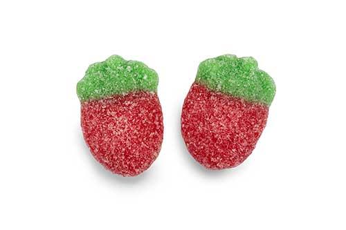 Sour Wild Strawberries 1Kg Bag Certified Halal