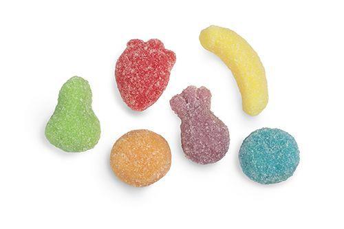 Mini Sour Fruit Mix 1Kg Bag Certified Halal