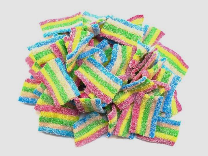 Bebeto Rainbow Belts VEGAN 2 KG Bag Certified Halal (16021466)