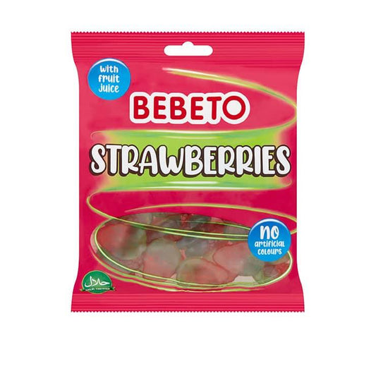 Bebeto Strawberry 150g Bag Certified Halal (16016364)