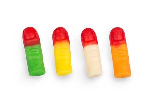 Jelly Fingers 1Kg Bag Certified Halal