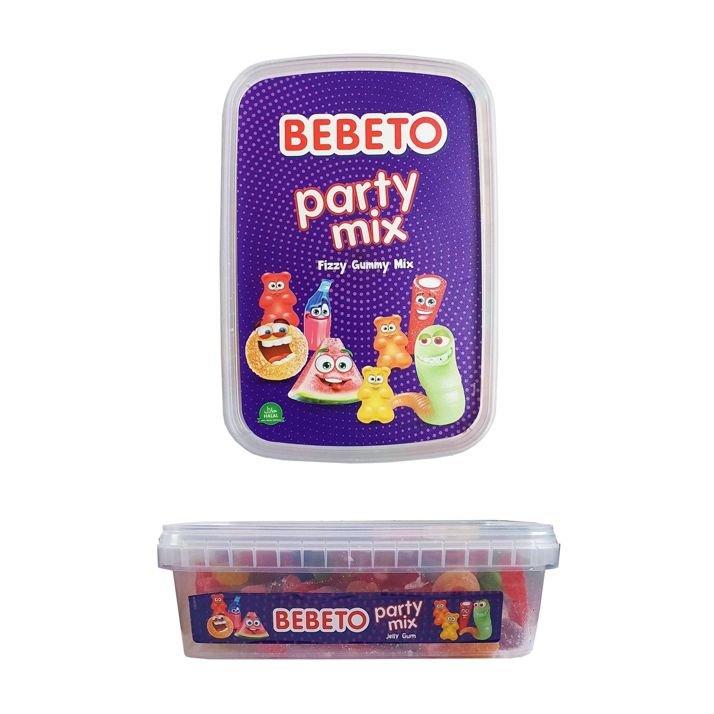 Bebeto Party Fizzy Mix 400g Bag Certified Halal (16020480)