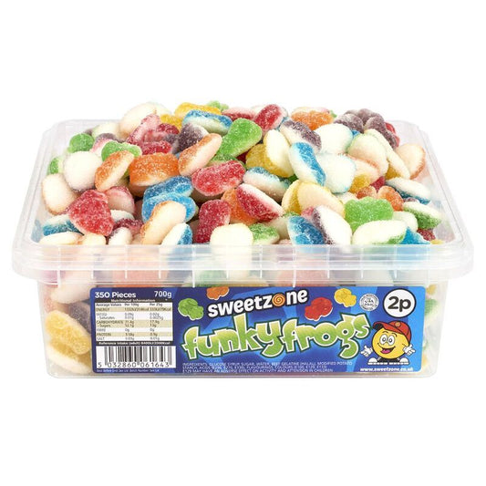 Sweetzone Funky Frogs 700g TUB - 1H102 HMC Certified Halal