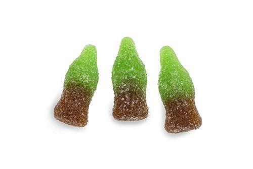 Mini Sugared Cola Bottle 1Kg Bag Certified Halal