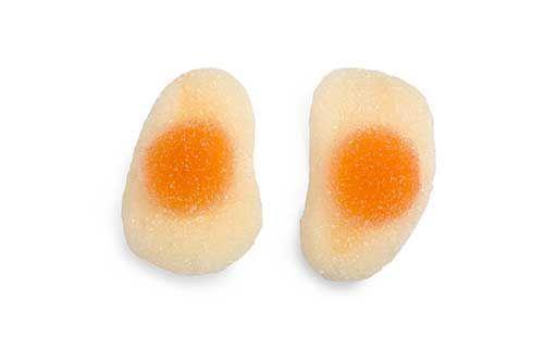 Sour Fried Eggs 1Kg Bag Certified Halal