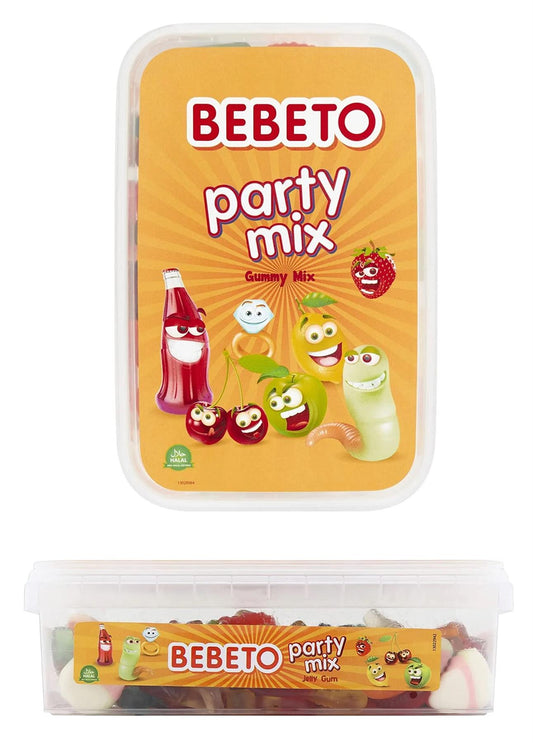 Bebeto Party Gummy Mix 400g Bag Certified Halal (16012572)