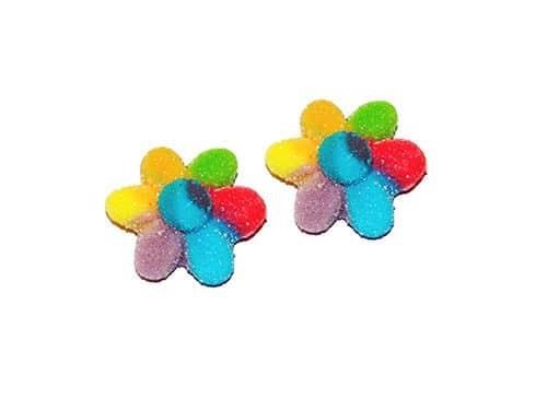 Sour Multicolor Flowers 1Kg Bag Certified Halal