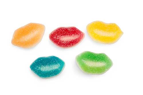 Sour Lips Assorted 1Kg Bag Halal Sweets