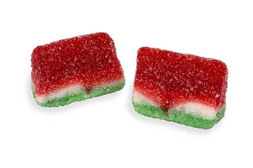 Sour Watermelon Slices 1Kg Bag halal sweets