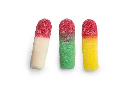 Sour Fingers 1Kg Bag Certified Halal