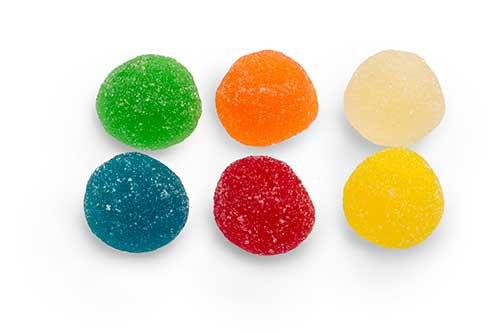 Sugared Fruit (Parisien) Assorted 1Kg Bag Certified Halal