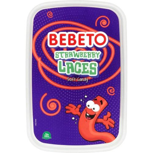 Bebeto Strawberry Laces 500g Certified Halal (16015210)