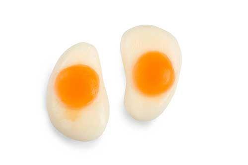 Jelly Fried Eggs 1Kg Bag Certified Halal