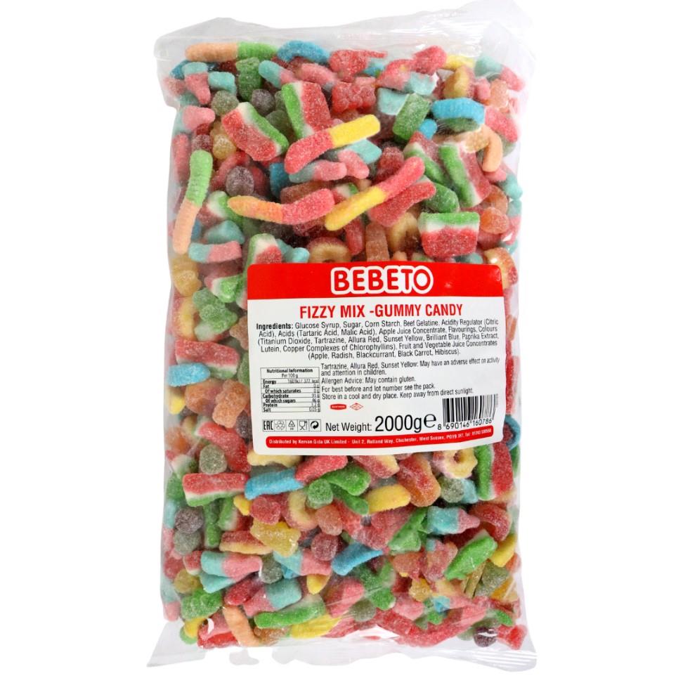 Bebeto Fizzy Mix 2 KG Bag Certified Halal (16020493)