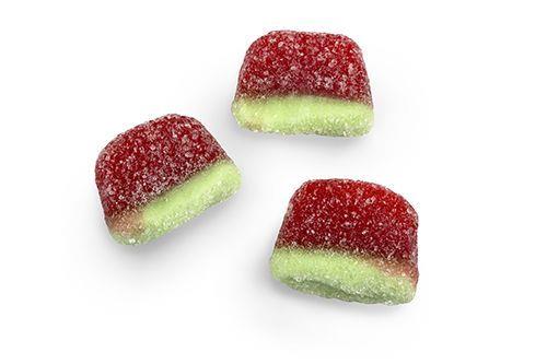 Mini Sour Watermelon Slices 1Kg Bag Certified Halal