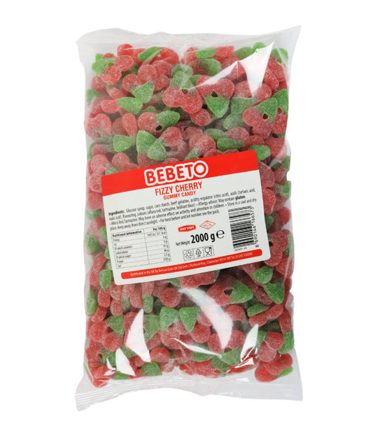 Bebeto Fizzy Cherry 2 KG Bag Certified Halal (16017602)