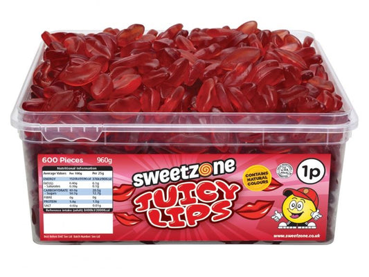 Sweetzone Juicy Lips 805g Tub HMC Certified Halal