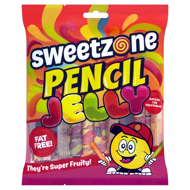 Sweetzone Pencil Jelly 260g Bag HMC Certified Halal - Amazing Sweets UK