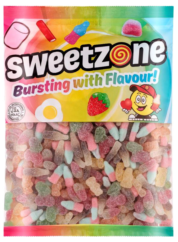 Sweetzone Tangy Mix 1kg Bag HMC Certified Halal - Amazing Sweets UK