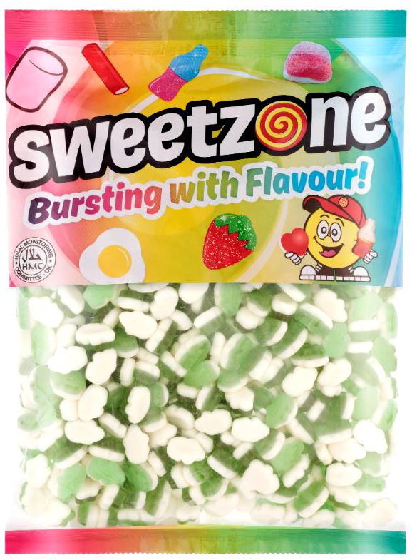 Sweetzone Mini Frogs 1kg Bag HMC Certified Halal - Amazing Sweets UK