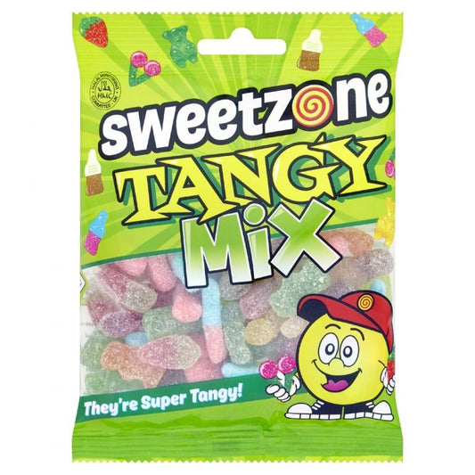 Sweetzone Tangy Mix 90g Bag HMC Certified Halal - Amazing Sweets UK