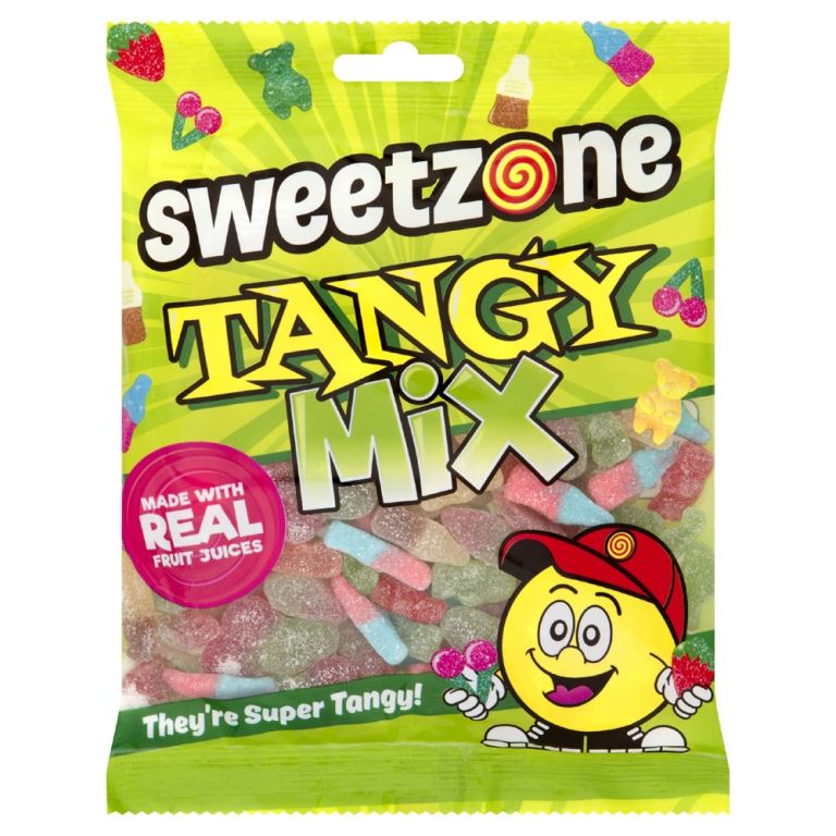 Sweetzone Tangy Mix 180g Bag HMC Certified Halal - Amazing Sweets UK