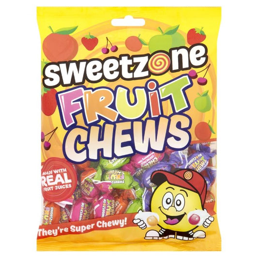 Sweetzone Fruit Chews 200g Bag HMC Certified Halal - Amazing Sweets UK