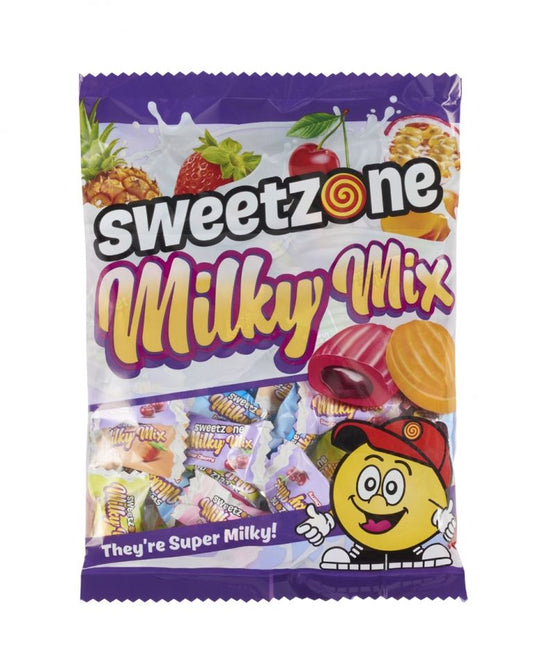 Sweetzone Milky Mix 180g  Bag HMC Certified Halal - Amazing Sweets UK