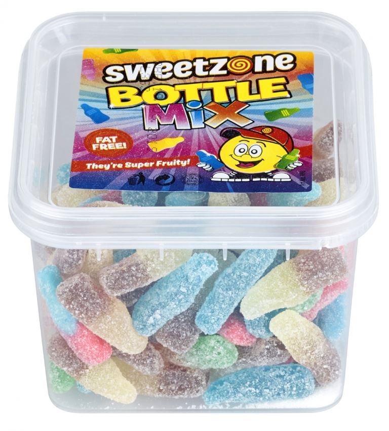 Sweetzone Bottle Mix 180G Tub HMC Certified Halal - Amazing Sweets UK